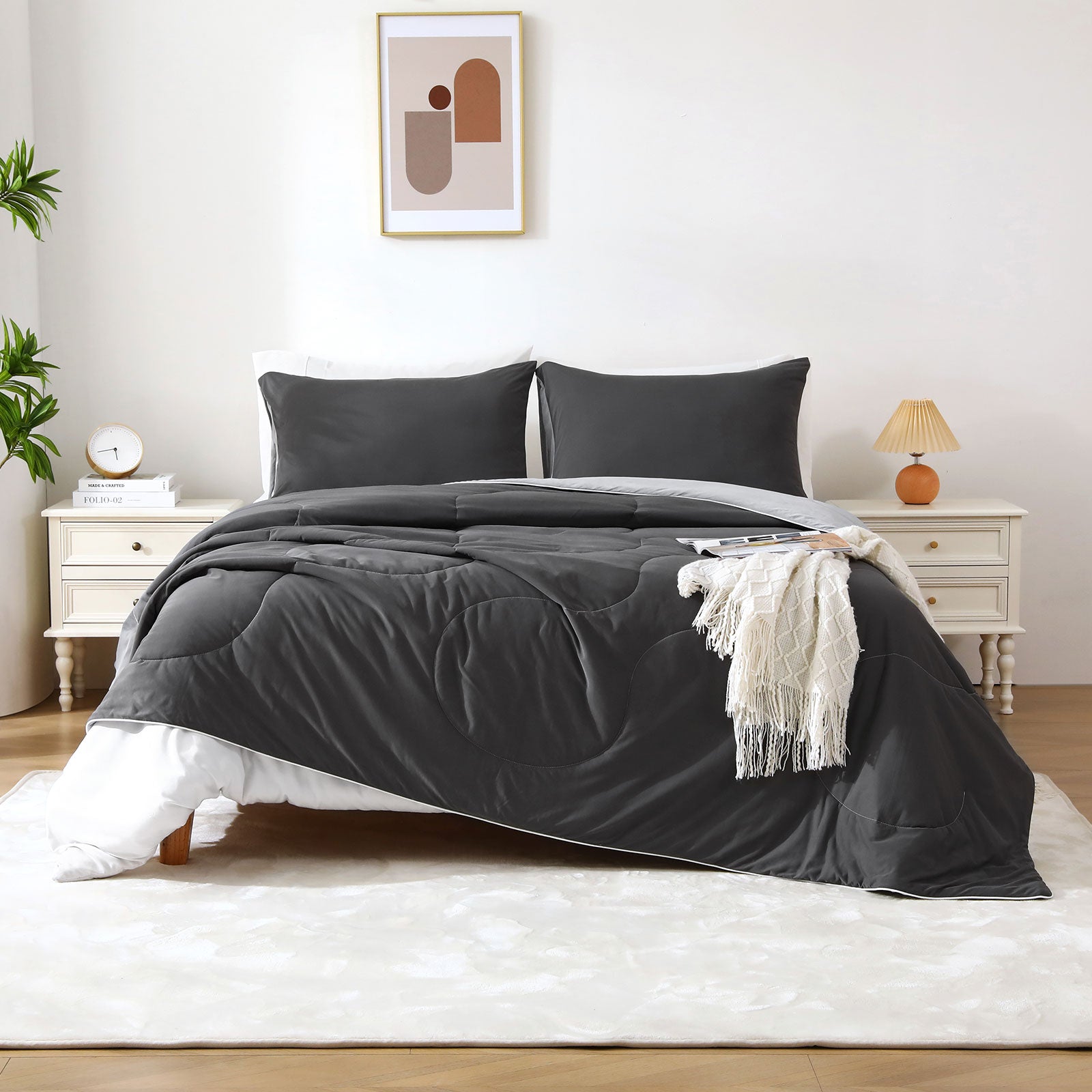 10021-Cooling Comforter-Gray